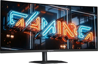 Монитор Gigabyte 34" MO34WQC36 черный OLED LED 21:9 HDMI M/M матовая HAS Piv 300cd 178гр/178гр 3440x1440 360Hz DP UW USB 8.89кг - купить недорого с доставкой в интернет-магазине