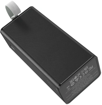 Мобильный аккумулятор Hoco J86 40000mAh QC3.0/PD3.0 3A 2xUSB-A/USB-C черный - купить недорого с доставкой в интернет-магазине
