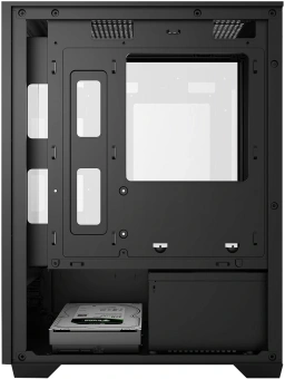 Корпус Bloody CC-125 черный без БП mATX 5x120mm 2xUSB2.0 1xUSB3.0 audio bott PSU - купить недорого с доставкой в интернет-магазине