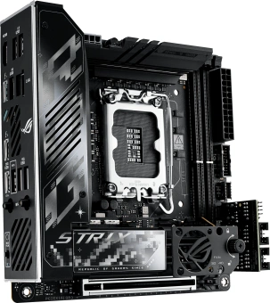 Материнская плата Asus ROG STRIX Z890-I GAMING WIFI Soc-1851 Intel Z890 2xDDR5 mini-ITX AC`97 8ch(7.1) 2.5Gg RAID+HDMI - купить недорого с доставкой в интернет-магазине
