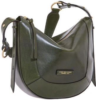 Сумка женская The Bridge Fedora 04320401/I2 темно-зеленая натур.кожа - купить недорого с доставкой в интернет-магазине