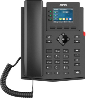 Телефон IP Fanvil X303G черный - купить недорого с доставкой в интернет-магазине