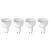 Умная лампа Yeelight Essential W1 GU10 4.5Вт 350lm Wi-Fi (упак.:4шт) (YGYC0120005WTEU) - купить недорого с доставкой в интернет-магазине
