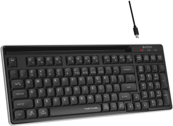 Клавиатура A4Tech FBX70C черный USB беспроводная BT/Radio slim - купить недорого с доставкой в интернет-магазине