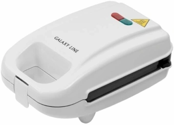 Вафельница Galaxy Line GL 2971 750Вт белый - купить недорого с доставкой в интернет-магазине