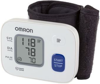 Тонометр автоматический Omron RS2 (HEM-6121-RU) - купить недорого с доставкой в интернет-магазине