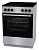 Плита Электрическая Gorenje GEC6A11SG серый стеклокерамика (без крышки)
