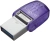 Флеш Диск Kingston 128GB DataTraveler microDuo 3C DTDUO3CG3/128GB USB3.0 фиолетовый - купить недорого с доставкой в интернет-магазине