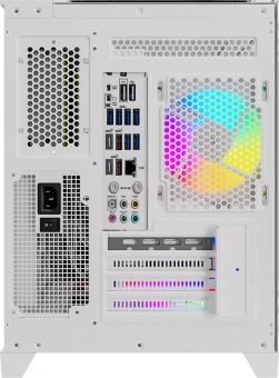 Корпус Formula Crystal Z9ML Floe белый без БП mATX 4x120mm 2xUSB3.0 1xUSB3.1 audio bott PSU - купить недорого с доставкой в интернет-магазине