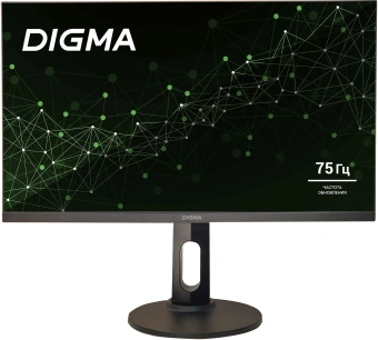 Монитор Digma 27" Progress 27P505Q черный IPS LED 16:9 HDMI M/M матовая HAS 350cd 178гр/178гр 2560x1440 75Hz G-Sync FreeSync DP 2K 6.05кг - купить недорого с доставкой в интернет-магазине