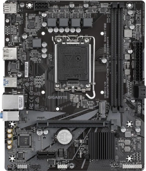 Материнская плата Gigabyte H610M K V2 Soc-1700 Intel H610 2xDDR5 mATX AC`97 8ch(7.1) GbLAN+HDMI+DP - купить недорого с доставкой в интернет-магазине