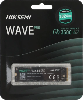 Накопитель SSD Hikvision PCIe 3.0 x4 1TB HS-SSD-WAVE PRO(P) 1024G M.2 2280 - купить недорого с доставкой в интернет-магазине