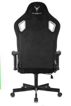 Кресло игровое Knight Outrider LTD черный Light-20 с подголов. крестов. металл - купить недорого с доставкой в интернет-магазине