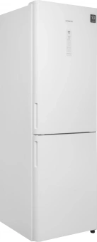 Холодильник Hitachi R-BG410PUC6X GPW 2-хкамерн. белый стекло инвертер - купить недорого с доставкой в интернет-магазине