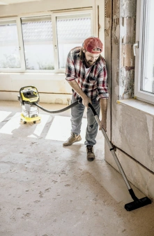 Строительный пылесос Karcher WD 6 P S V-30/6/22/T 1300Вт (уборка: сухая/влажная/выдув/сбор воды) желтый - купить недорого с доставкой в интернет-магазине