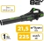Воздуходувка Greenworks GD82ABII 1500Вт пит.:от аккум. черный/зеленый - купить недорого с доставкой в интернет-магазине