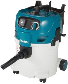 Строительный пылесос Makita VC3012L 1200Вт (уборка: сухая/влажная) синий - купить недорого с доставкой в интернет-магазине