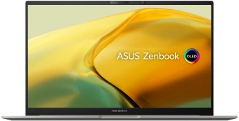 Ноутбук Asus Zenbook 15 OLED UM3504DA-MA251 Ryzen 7 7735U 16Gb SSD1Tb AMD Radeon 15.6" OLED 2.8K (2880x1620) noOS grey WiFi BT Cam (90NB1163-M009F0) - купить недорого с доставкой в интернет-магазине