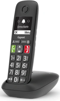 Р/Телефон Dect Gigaset E290 SYS черный АОН - купить недорого с доставкой в интернет-магазине