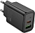 Сетевое зар./устр. Hoco N61 Gentle 20W 3A (PD+QC) USB/USB Type-C универсальное черный (44235)