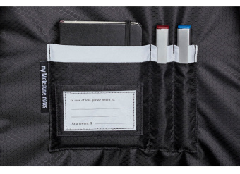 РюкзакДА Moleskine METRO (ET82MTBKB20) 31x47x13см полиамид синий сапфир - купить недорого с доставкой в интернет-магазине