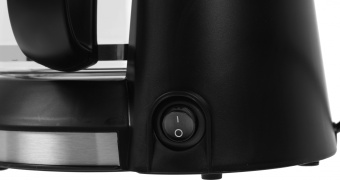 Кофеварка капельная Vitek VT-1506 550Вт черный/серебристый - купить недорого с доставкой в интернет-магазине