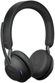 Наушники с микрофоном Jabra Evolve2 65 Link380c MS черный накладные BT оголовье (26599-999-899) - купить недорого с доставкой в интернет-магазине