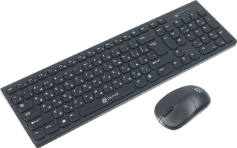 Клавиатура + мышь Оклик 220M клав:черный мышь:черный USB беспроводная slim Multimedia (1062000) - купить недорого с доставкой в интернет-магазине