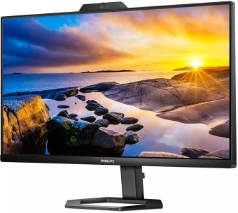Монитор Philips 23.8" 24E1N5300HE черный IPS LED 1ms 16:9 HDMI M/M Cam матовая HAS Piv 300cd 178гр/178гр 1920x1080 75Hz FreeSync DP FHD USB 4.37кг - купить недорого с доставкой в интернет-магазине