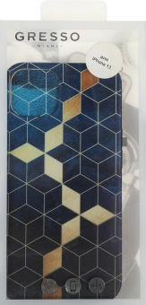 Чехол (клип-кейс) Gresso для iPhone 13 Meridian синий (GR17AAAE8890) - купить недорого с доставкой в интернет-магазине
