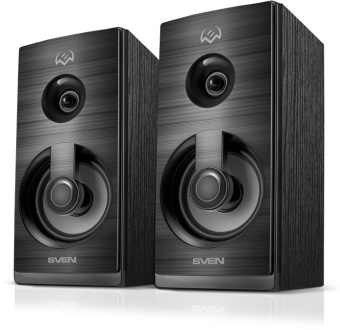 Колонки Sven SPS-512 2.0 черный 6Вт - купить недорого с доставкой в интернет-магазине