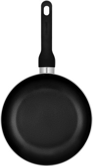 Сковорода Rondell Massimo RDA-1403 круглая 26см покрытие: Xylan Plus ручка несъемная (без крышки) черный - купить недорого с доставкой в интернет-магазине