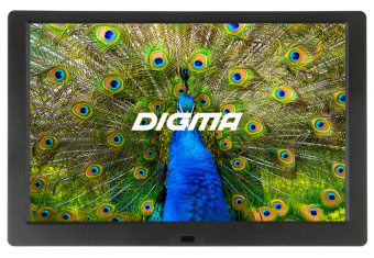 Фоторамка Digma 10.1" PF-1043 IPS 1280x800 черный пластик ПДУ Видео - купить недорого с доставкой в интернет-магазине