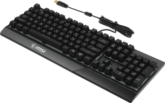 Клавиатура MSI GK30 RU черный USB Multimedia for gamer LED (подставка для запястий) (S11-04RU236-CLA) кабель 1.8м - купить недорого с доставкой в интернет-магазине