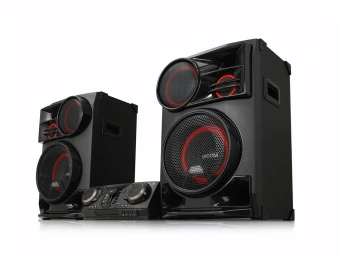Минисистема LG CL98-FS черный 3500Вт FM USB BT - купить недорого с доставкой в интернет-магазине