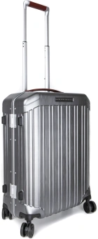 Чемодан Piquadro PQ-LM (BV4425PQLM/NCU) 40x55x20см 37л. 3.46кг. поликарбонат/натур.кожа темно-серый - купить недорого с доставкой в интернет-магазине