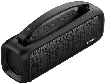 Колонка порт. Hyundai H-PS1020 черный 16W 2.0 BT 10м 1500mAh - купить недорого с доставкой в интернет-магазине