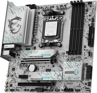 Материнская плата MSI B850M GAMING PLUS WIFI SocketAM5 AMD B850 4xDDR5 mATX AC`97 8ch(7.1) 5Gigabit RAID+HDMI+DP - купить недорого с доставкой в интернет-магазине