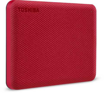 Жесткий диск Toshiba USB3.0 1TB HDTCA10ER3AA Canvio Advance 2.5" красный - купить недорого с доставкой в интернет-магазине