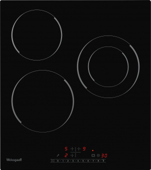 Варочная поверхность Weissgauff HV 431 B черный - купить недорого с доставкой в интернет-магазине