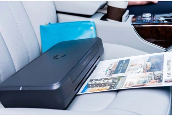 Принтер струйный HP OfficeJet 200 (CZ993A) A4 WiFi черный - купить недорого с доставкой в интернет-магазине