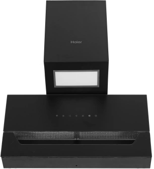 Вытяжка каминная Haier HVX-W682CB черный управление: сенсорное (1 мотор) - купить недорого с доставкой в интернет-магазине