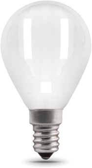 Лампа светодиодная Gauss Filament 5Вт цок.:E14 шар 220B св.свеч.бел.нейт. (упак.:1шт) (105201205) - купить недорого с доставкой в интернет-магазине