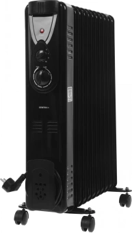 Радиатор масляный Centek CT-6202 2500Вт черный - купить недорого с доставкой в интернет-магазине