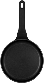 Сковорода блинная Rondell Zeita Neu RDA-1368 круглая 24см покрытие: TriTitan ручка несъемная (без крышки) черный - купить недорого с доставкой в интернет-магазине