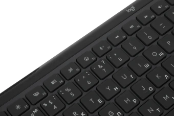 Клавиатура Logitech K950 черный USB беспроводная BT/Radio slim (920-012434) - купить недорого с доставкой в интернет-магазине