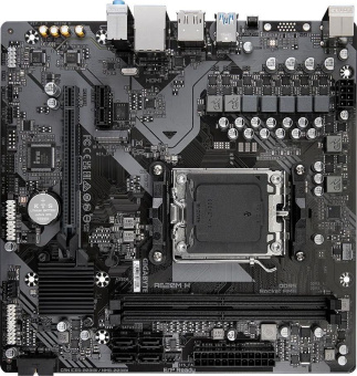 Материнская плата Gigabyte A620M H SocketAM5 AMD A620 2xDDR5 mATX AC`97 8ch(7.1) GbLAN RAID+HDMI+DP - купить недорого с доставкой в интернет-магазине