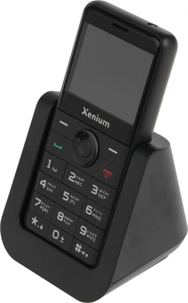 Мобильный телефон Xenium X700 черный моноблок 2Sim 2.31" 240x320 Nucleus 0.3Mpix GSM900/1800 MP3 FM microSD max32Gb - купить недорого с доставкой в интернет-магазине