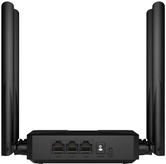 Роутер беспроводной Mercusys MR62X AX1500 10/100/1000BASE-TX черный - купить недорого с доставкой в интернет-магазине