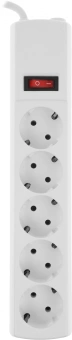 Сетевой фильтр Юнивольт 00-00000406 3м (5 розеток) белый (коробка) - купить недорого с доставкой в интернет-магазине